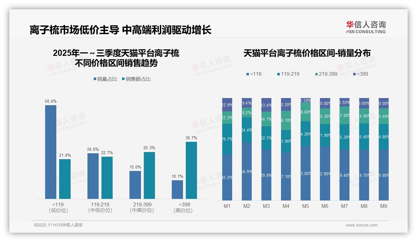 离子梳市场85.8%低价依赖警示风险，华信人咨询年度报告精华-2025年11月-离子梳-38