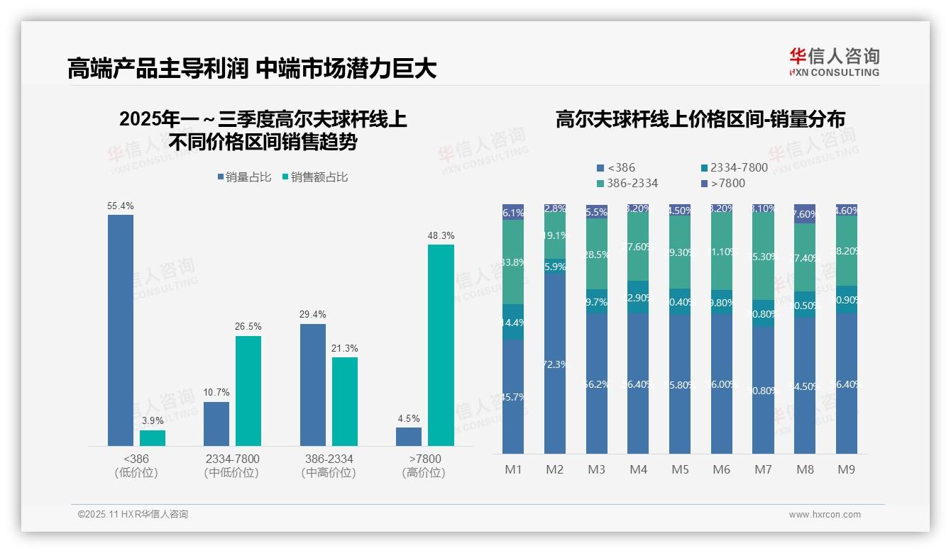 高价位段贡献48.3%销售额，华信人咨询报告完整数据已发布-2025年11月-高尔夫球杆-38