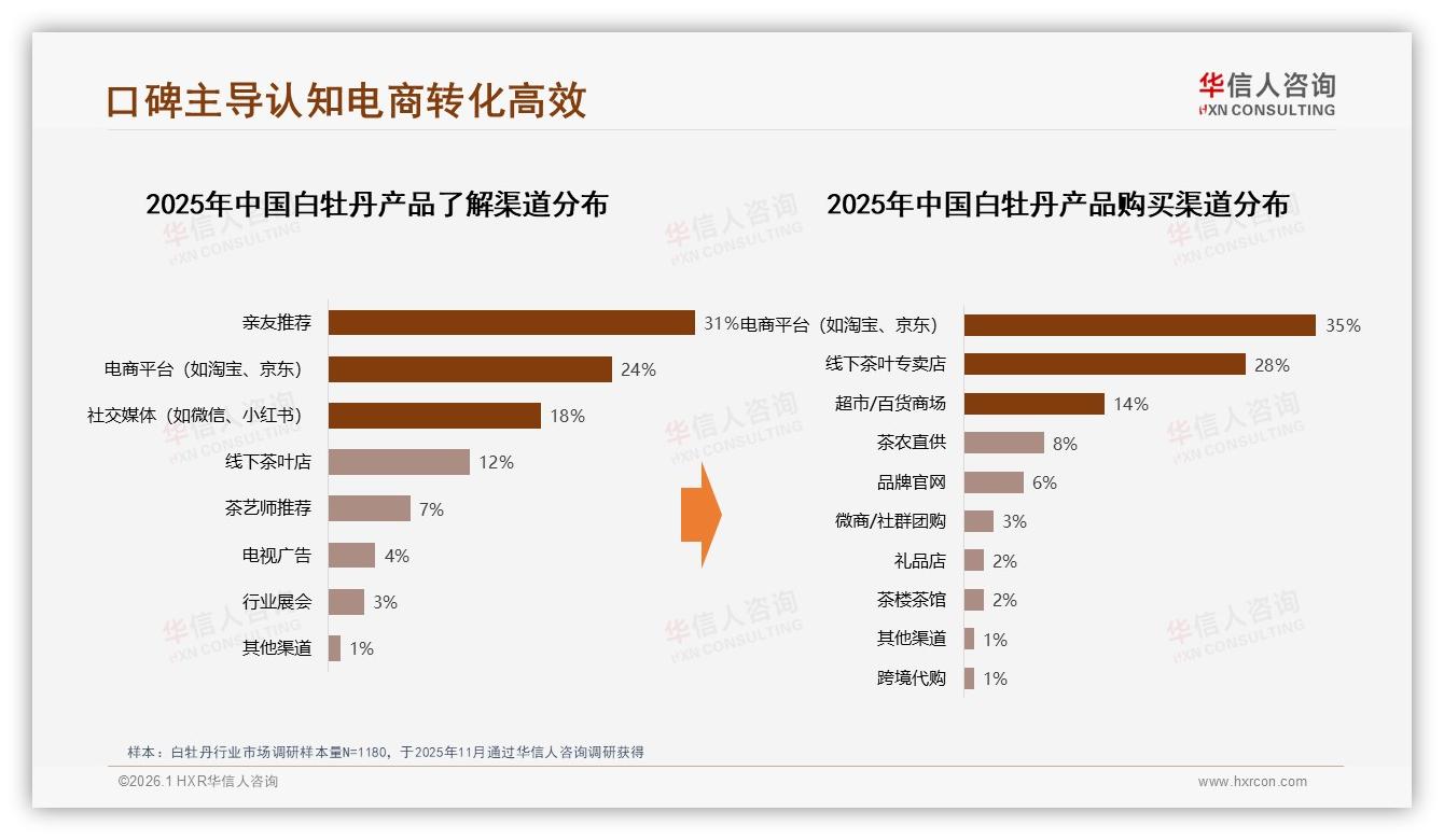 华信人咨询行业观察：亲友推荐31%主导白牡丹认知，品牌复购仅11%忠诚度待补-2026年1月-白牡丹-38