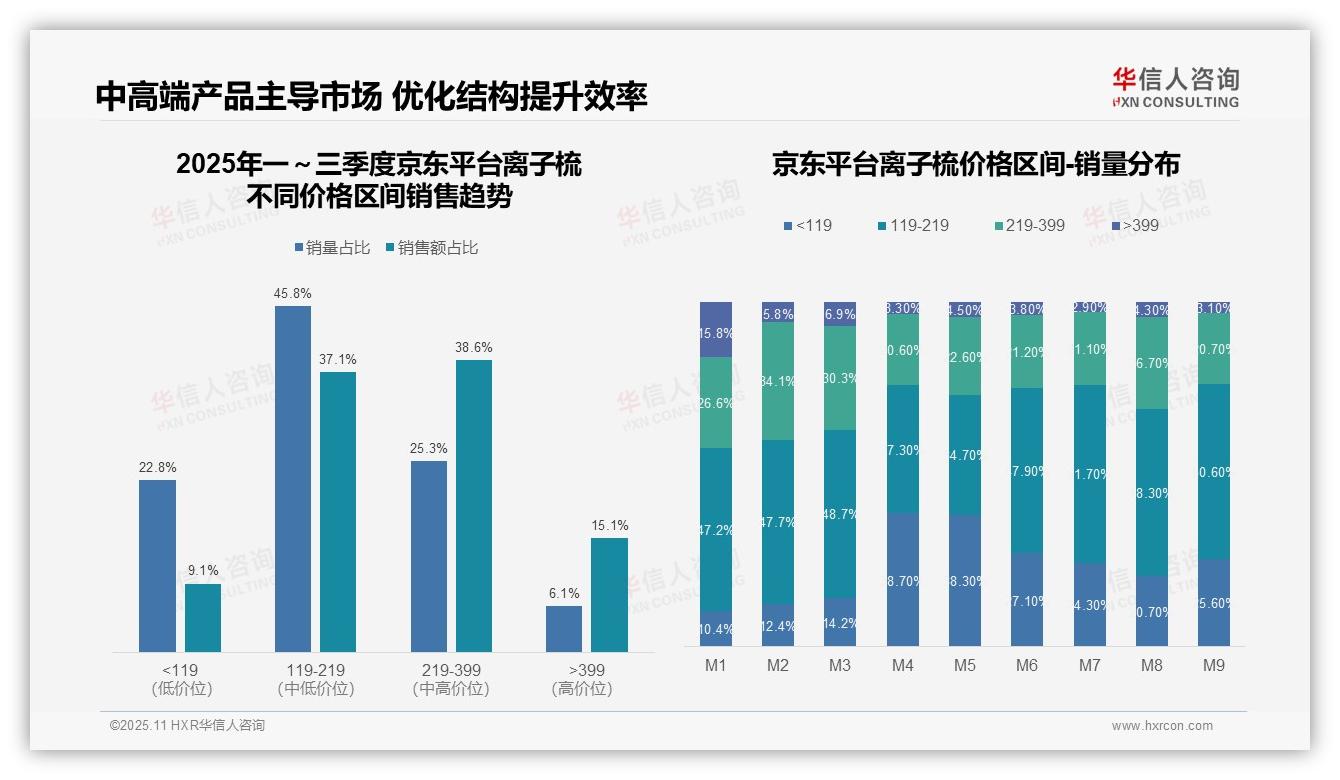 离子梳市场85.8%低价依赖警示风险，华信人咨询年度报告精华-2025年11月-离子梳-38
