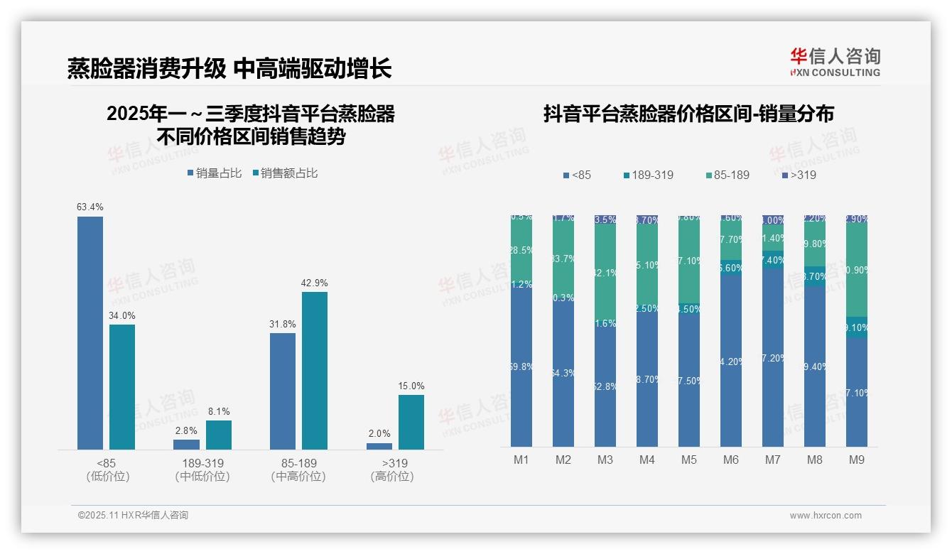 重磅发现：高端蒸脸器销售额占比19.6%，华信人咨询报告发布-2025年11月-蒸脸器-38