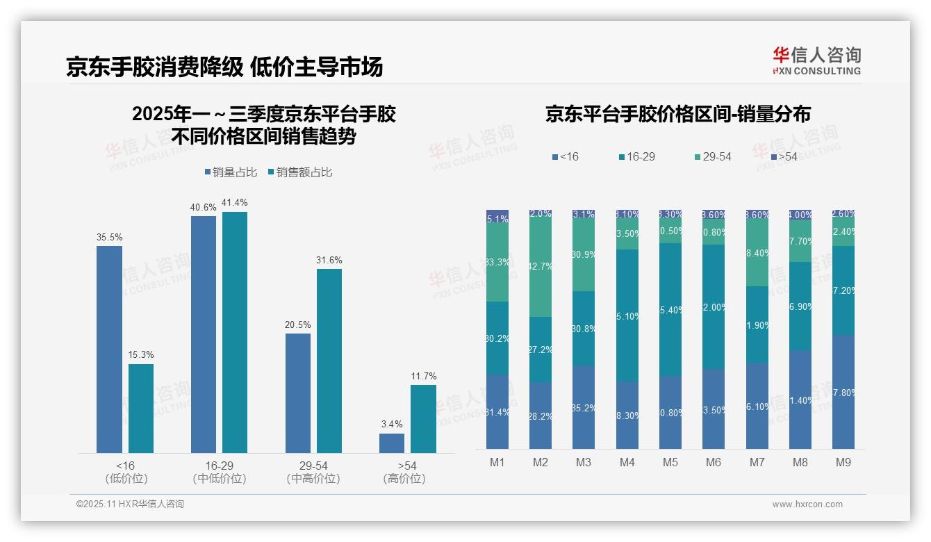 抖音手胶90.6%销售额来自中端市场——华信人咨询趋势报告摘要-2025年11月-手胶-38