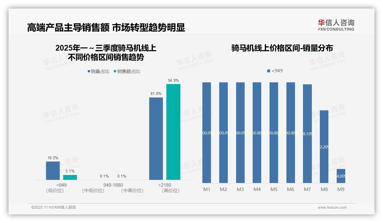 决策参考：华信人咨询报告强调高端产品占94.9%销售额-2025年11月-骑马机-38
