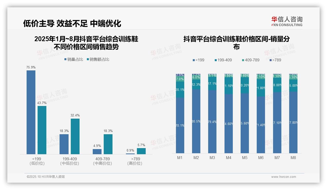 华信人咨询报告出炉，指出高端运动鞋29.1%销售额占比凸显市场机会-2025年10月-综合训练鞋-38