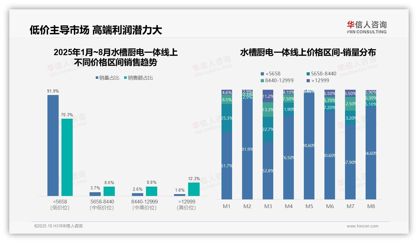 水槽厨电一体市场低价产品销量占比91.9%——华信人咨询报告深度解析-2025年10月-水槽厨电一体-38