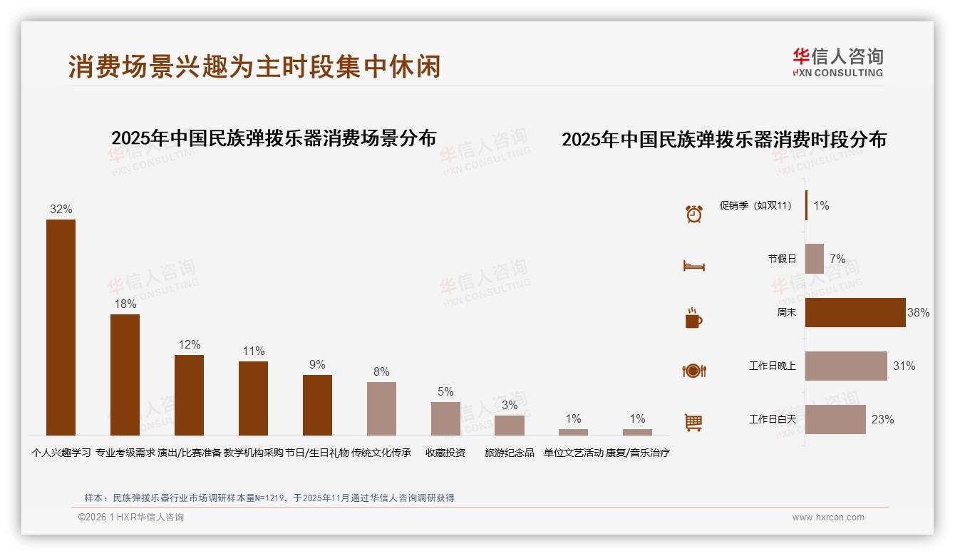 民族弹拨乐器43%个人爱好者驱动千亿级兴趣消费——华信人咨询报告披露-2026年1月-民族弹拨乐器-38