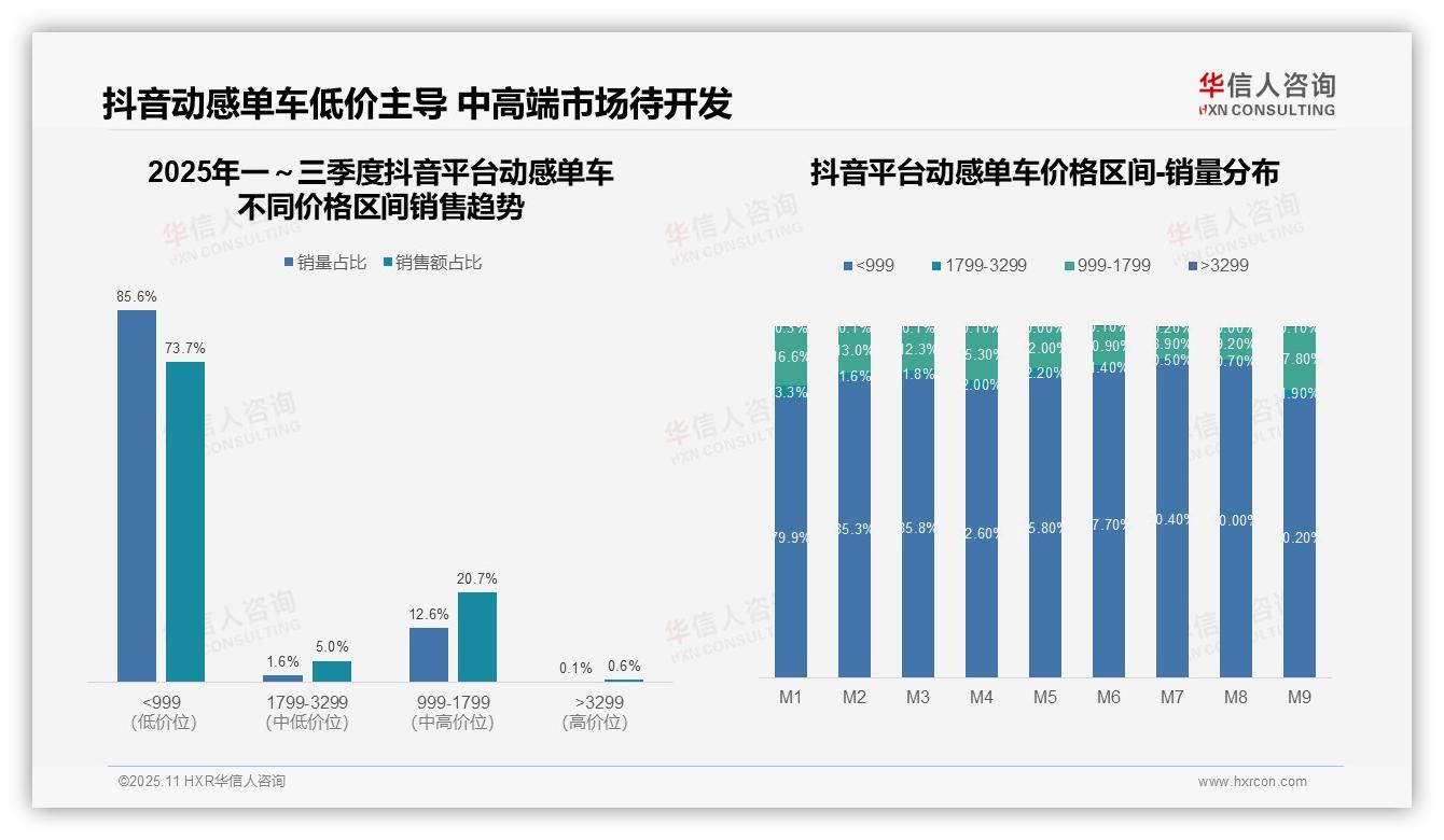 一文读懂抖音动感单车低端销量占比85.6%：华信人咨询报告精编-2025年11月-动感单车-38