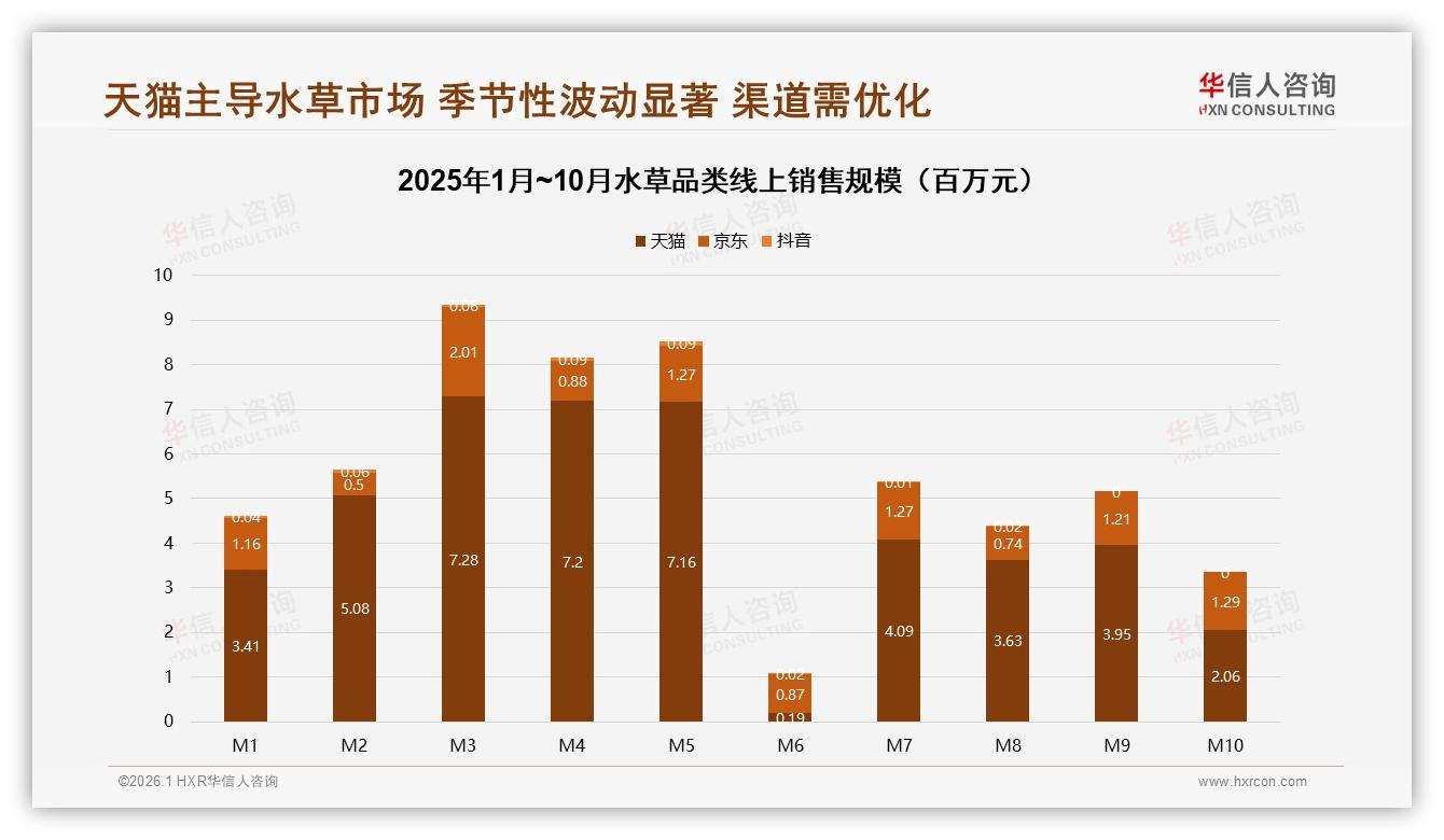 华信人咨询权威发布：男性消费者62%主导水草市场，38%天猫份额如何抓住银发盲区-2026年1月-水草-38